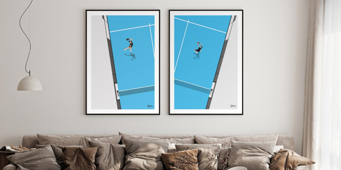 How padel posters inspired NOX Future Academy
