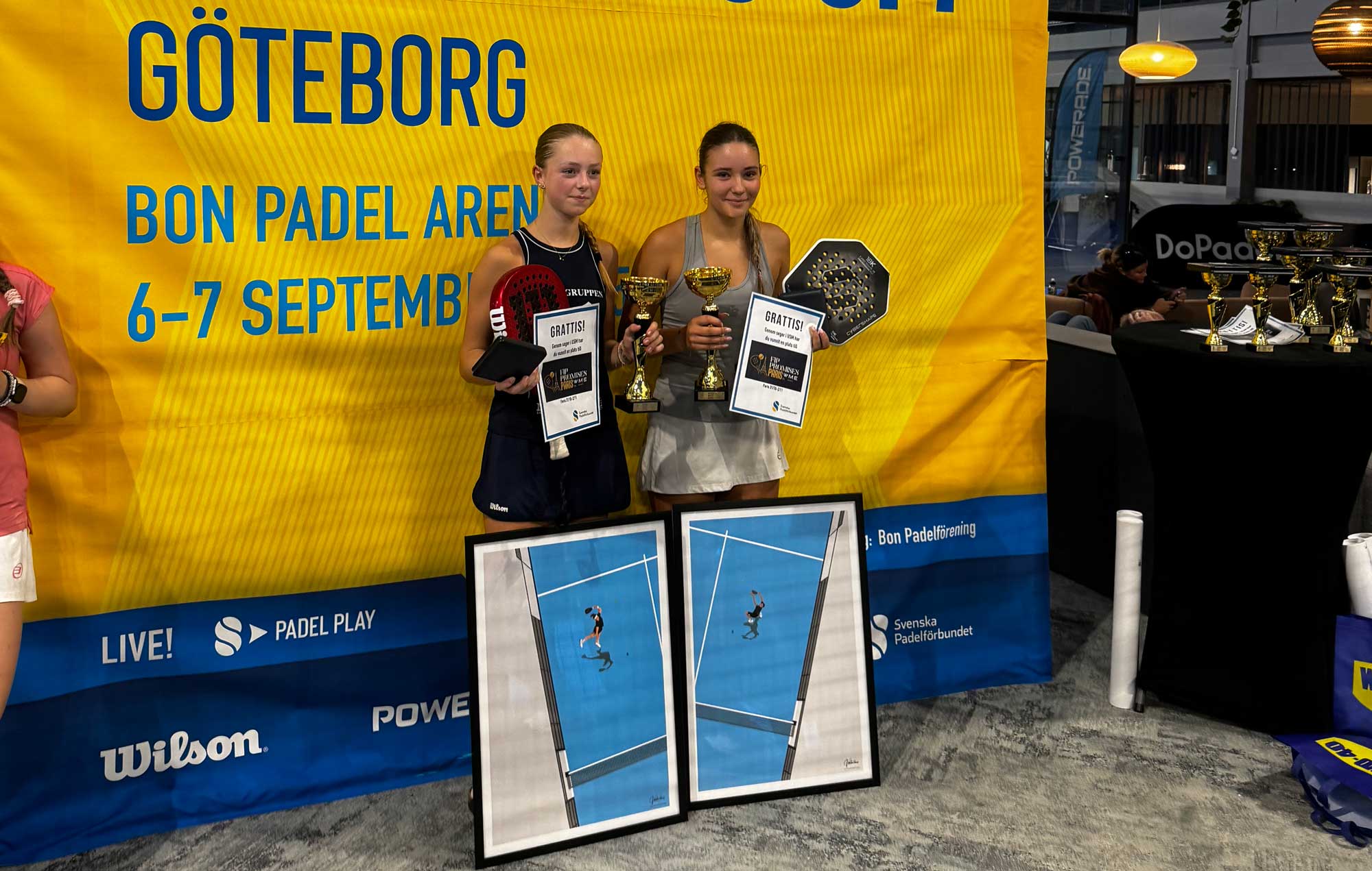 Padel art meets the next generation at Youth Swedish Championship 2025