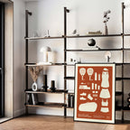 In the Bag, Padel Bag Checklist Poster, Female Clay