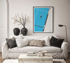 The Power Shot, Padel Vintage Poster