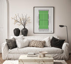 Think Outside the Glass, Padel Court Poster