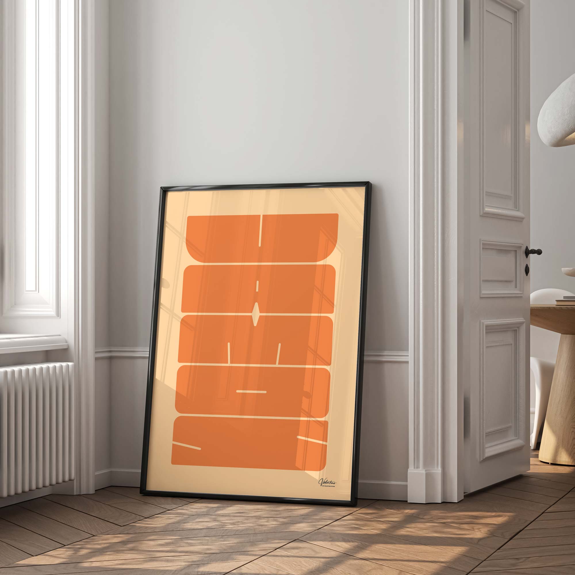 Vamos • Graphic Design Padel Motivation Poster