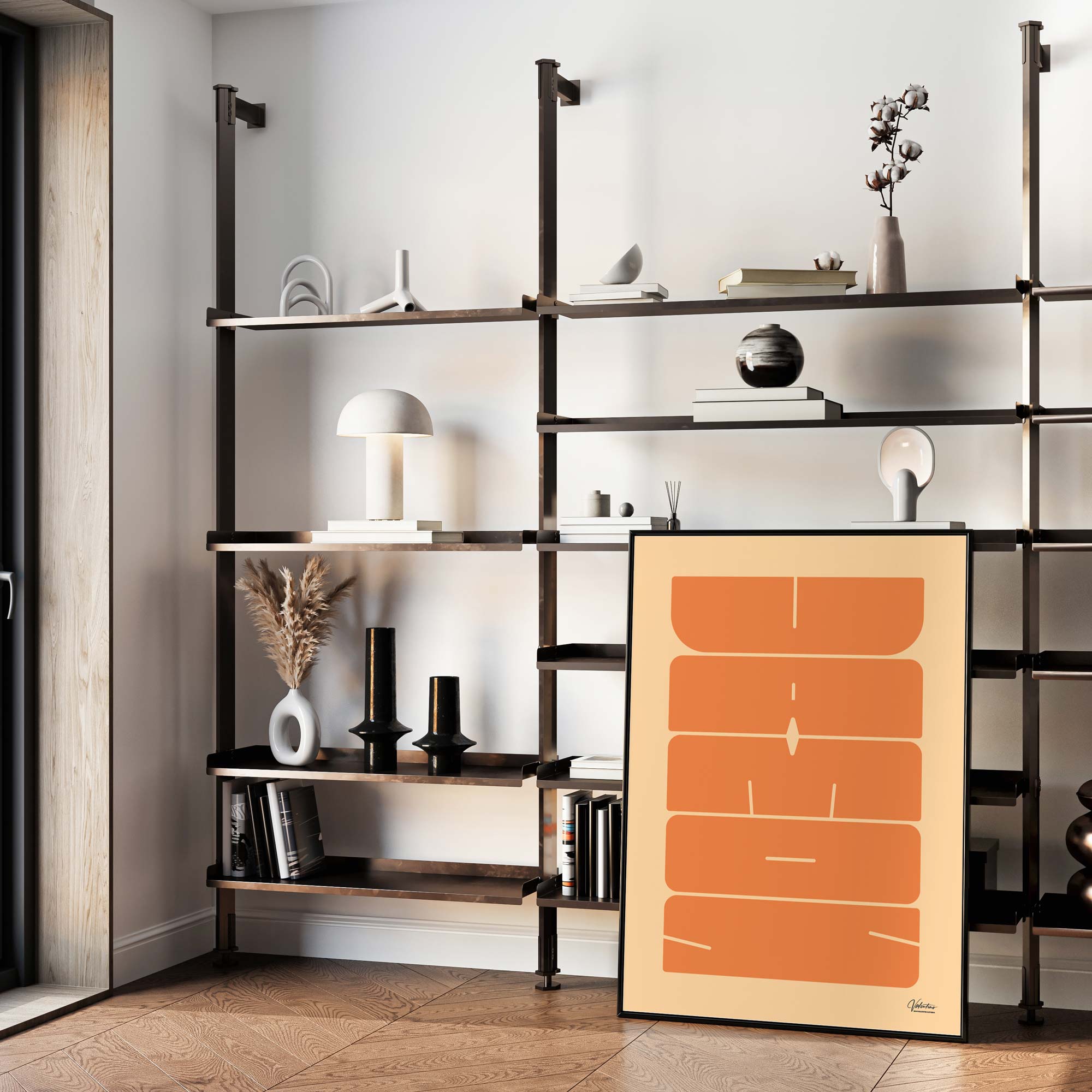 Vamos • Graphic Design Padel Motivation Poster